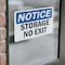 Signmission Storage No Exit, 5 in W x Rectangle, Vinyl Decal OS-2PACK-NS-D-35-L-16622 - alternate 5